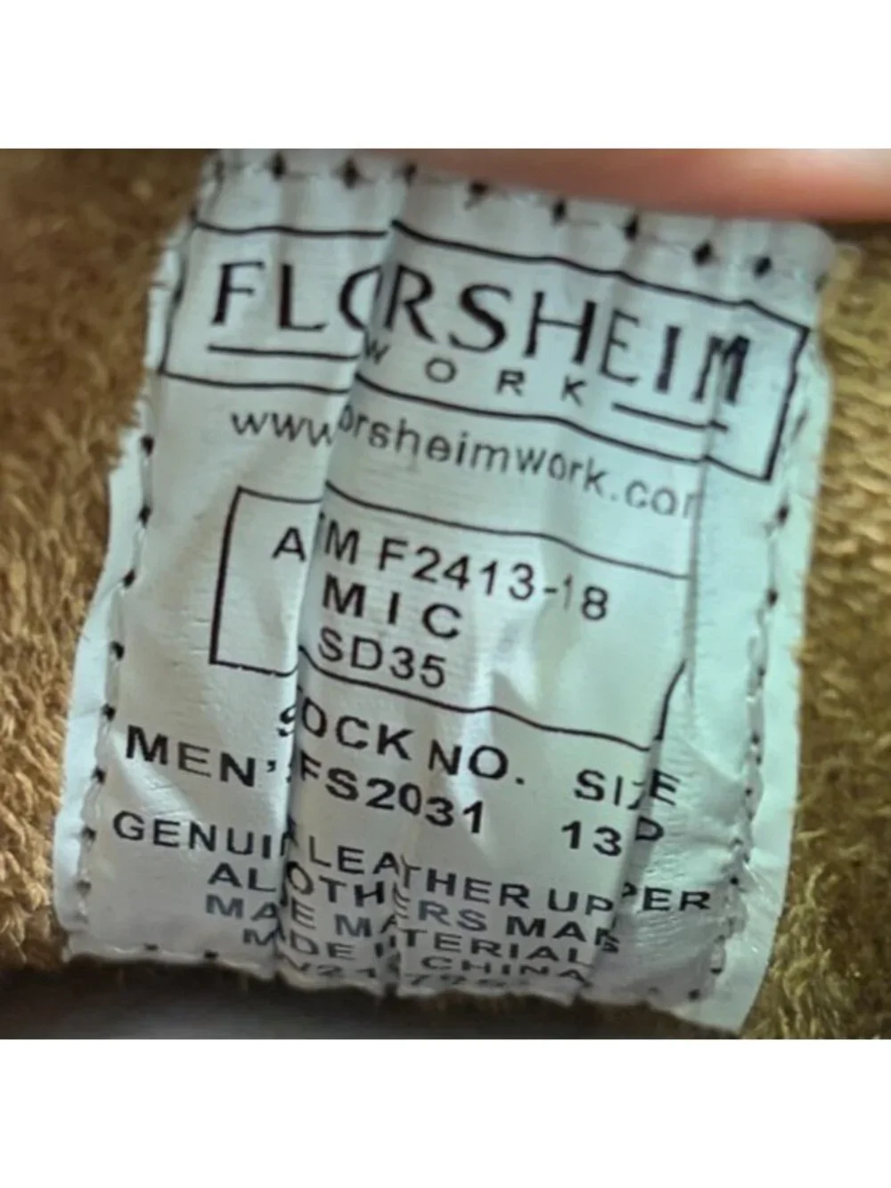 Florsheim please review